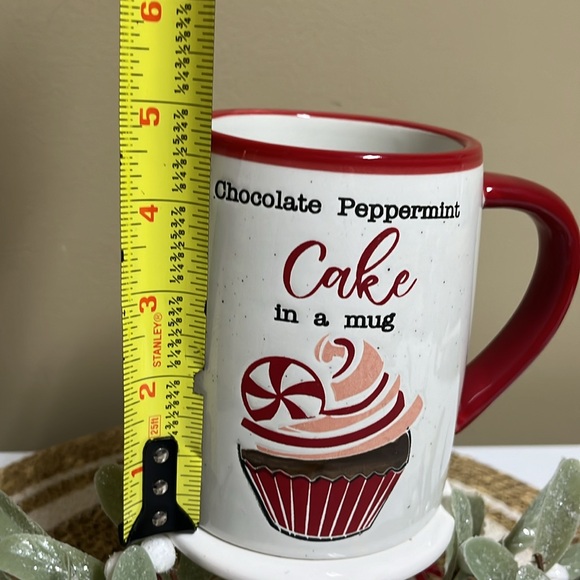 Chocolate Peppermint Cake In A Mug Cup - Picture 3 of 7